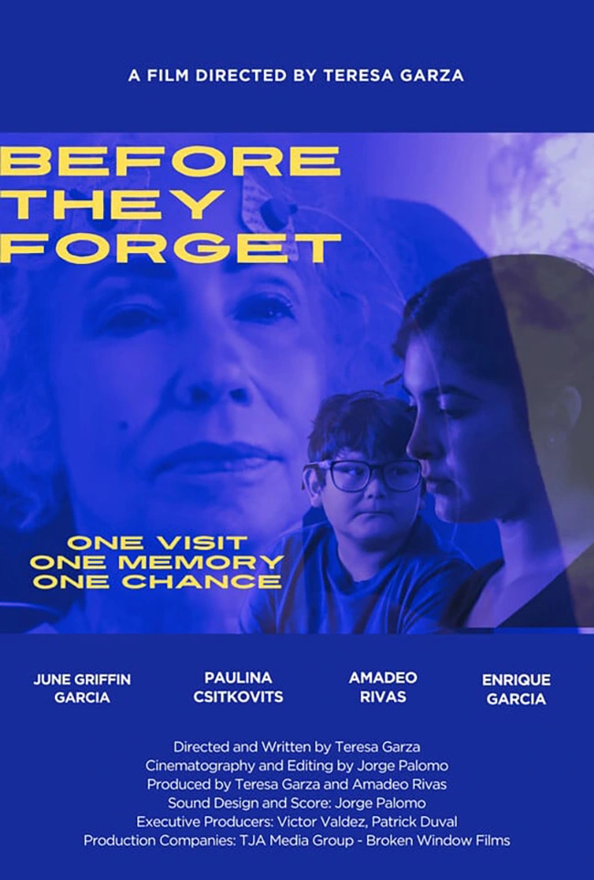 Before They Forget - 2025 Winner - Best Actress / Best Sound Design / Puro Award